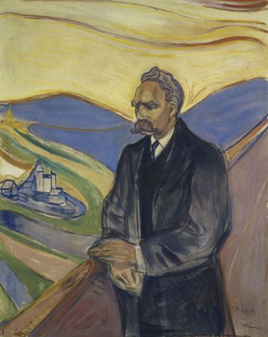 Portrait de Friedrich Nietzsche, par Edward Munch